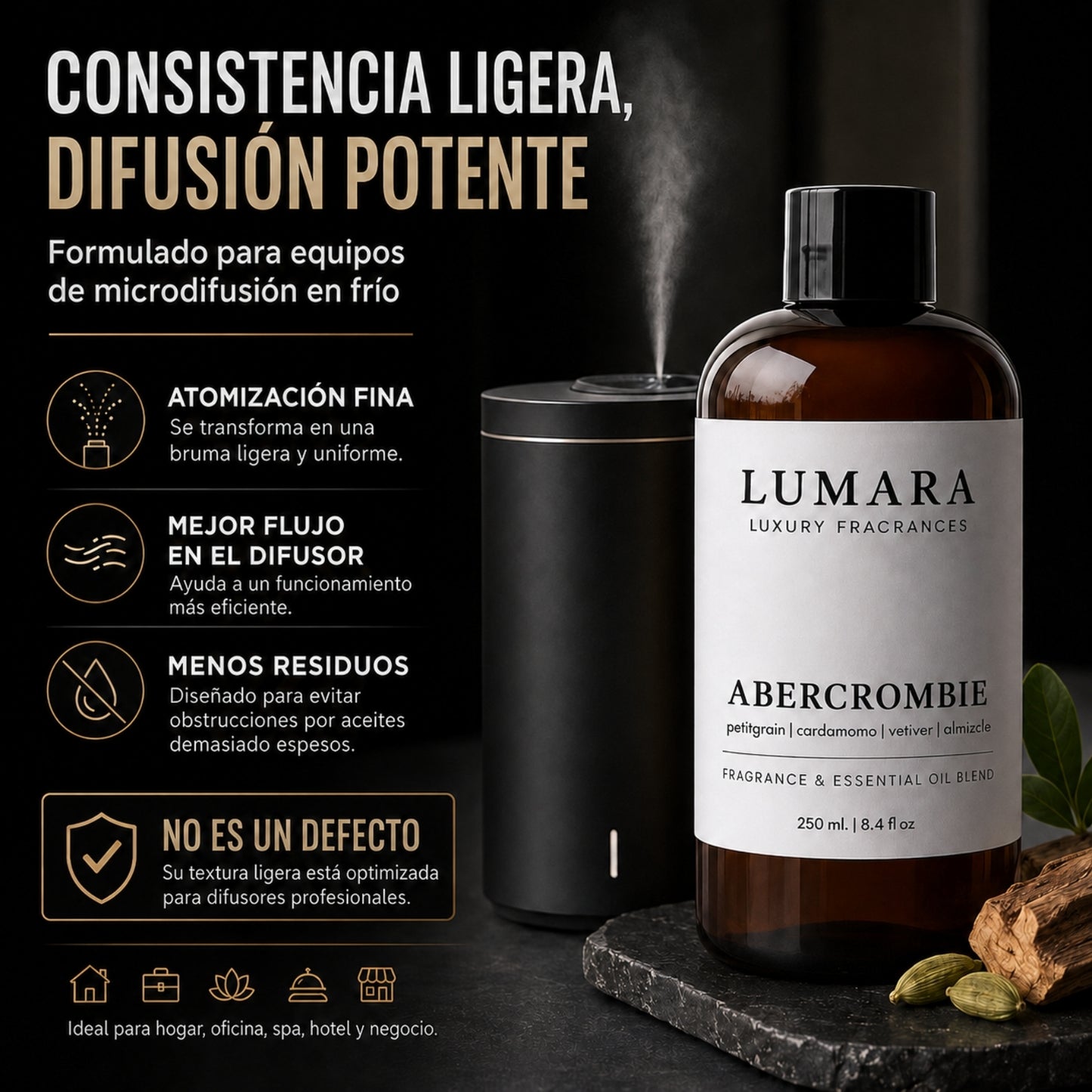 Abercrombie Aceite para difusor - Inspirado en Fierce by Abercrombie