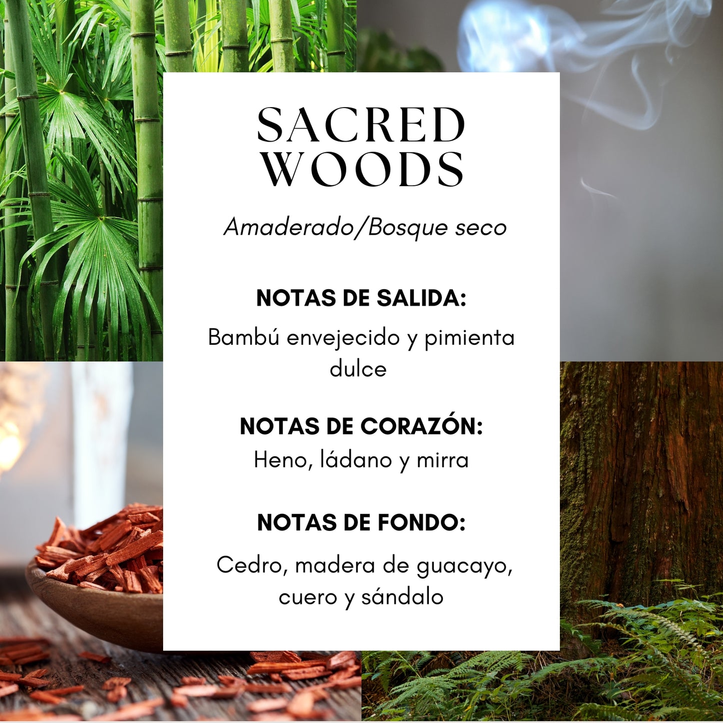 Sacred Woods Home Perfume - Inspirado en Tree House by Byredo