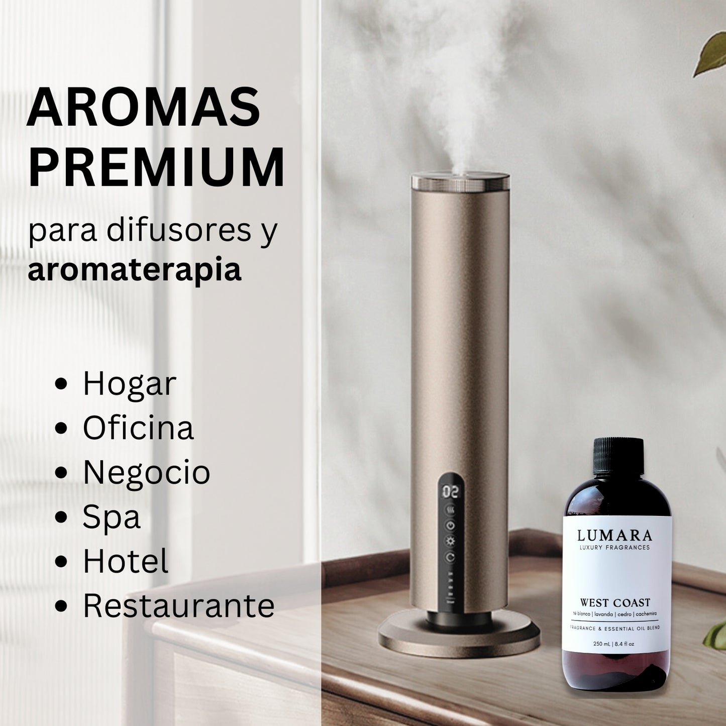West Coast Fragrance Oil- Inspirado en Hotel Westin