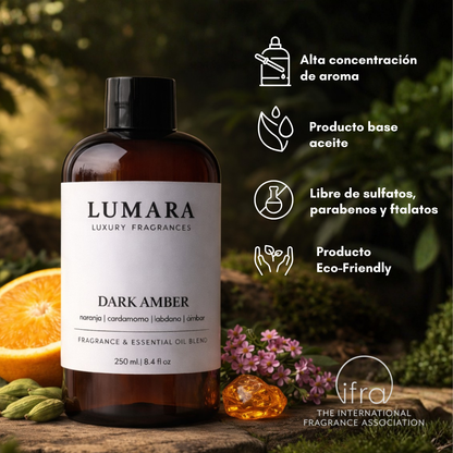 Dark Amber Fragrance Oil- Inspirado en Zara Home